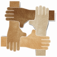 わが国の古紙回収率と古紙利用率の推移